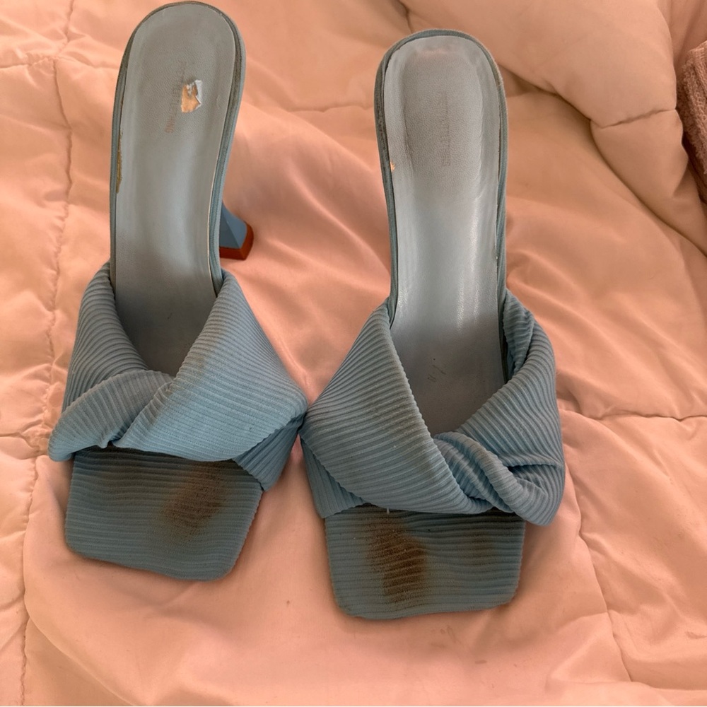 Elegant Blue Women's Heels pretty little thing